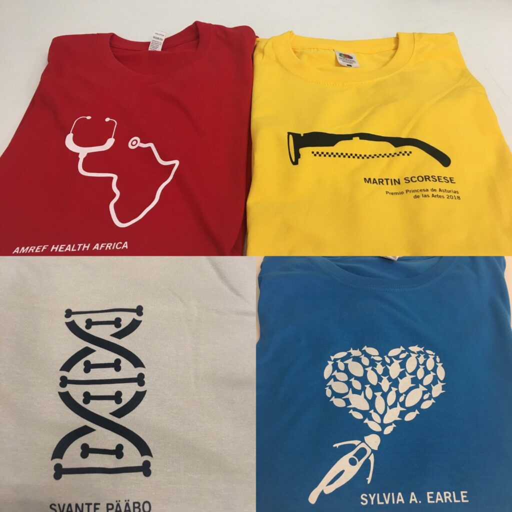 Camisetas Camisetas personalizadas para un cliente