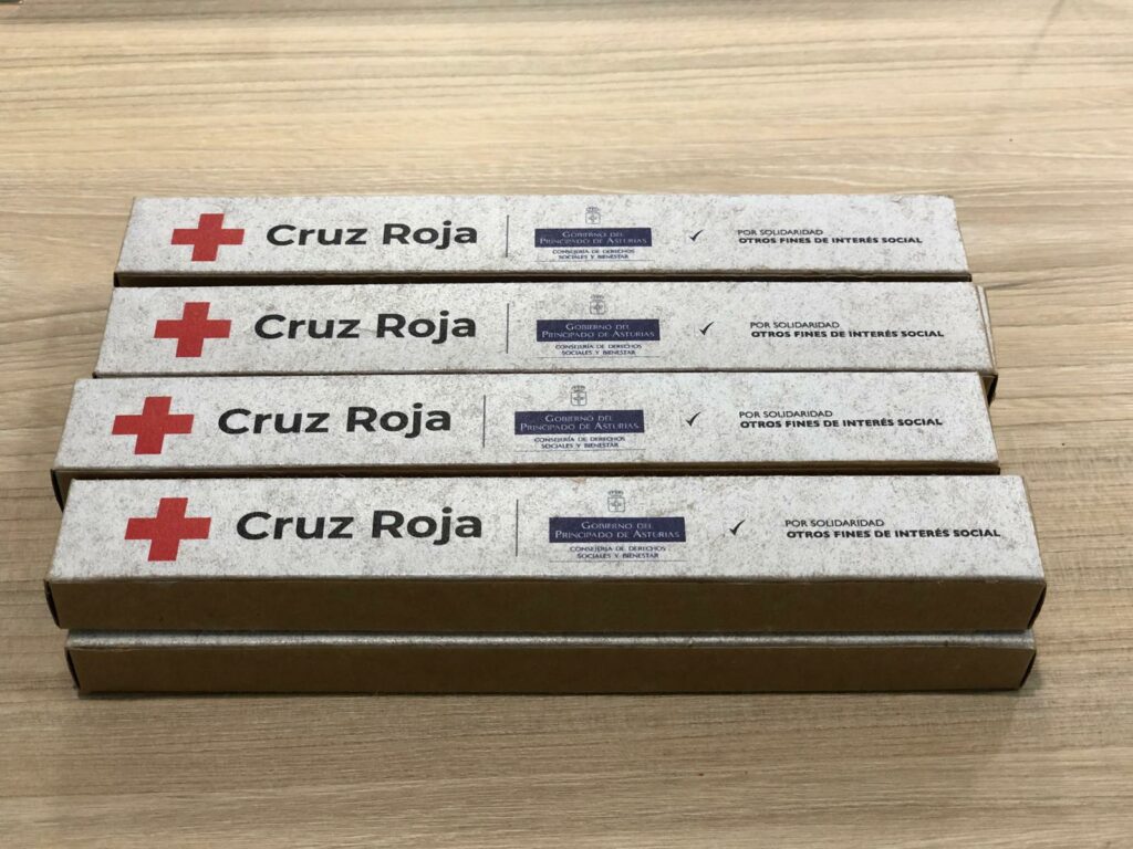 Boligrafos Boligrafos para Cruz Roja y Principado de Asturias